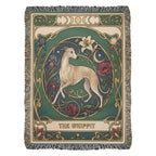 🐾 Woven Blanket Tarot Card - Whippit stained glass ediiton