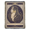 🐾 Woven Blanket Tarot Card - Australian Shepard Profile