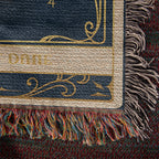 🐾 Woven Blanket Tarot Card - Great Dane Floating