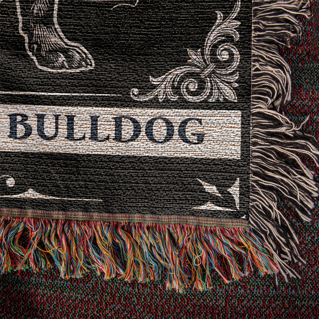 🐾 Woven Blankets Tarot Card - French Bulldog Crescent Moon