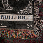 🐾 Woven Blankets Tarot Card - French Bulldog Crescent Moon