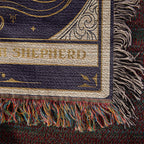 🐾 Woven Blanket Tarot Card - Australian Shepard Profile