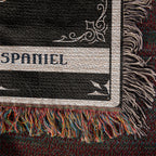 🐾 Woven Blanket Tarot Card - French Spaniel