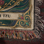 🐾 Woven Blanket Tarot Card - Shih Tzu