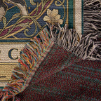 🐾 Woven Blanket Tarot Card - Border Collie