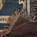 🐾 Woven Blanket Tarot Card - Chihuahua Celestial