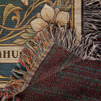 🐾 Woven Blanket Tarot Card - Chihuahua Jeweled addition