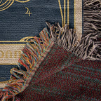 🐾 Woven Blanket Tarot Card - Great Dane Floating