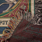 🐾 Woven Blanket Tarot Card - Whippit with astroids