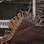 🐾 Woven Blanket Tarot Card - French Spaniel