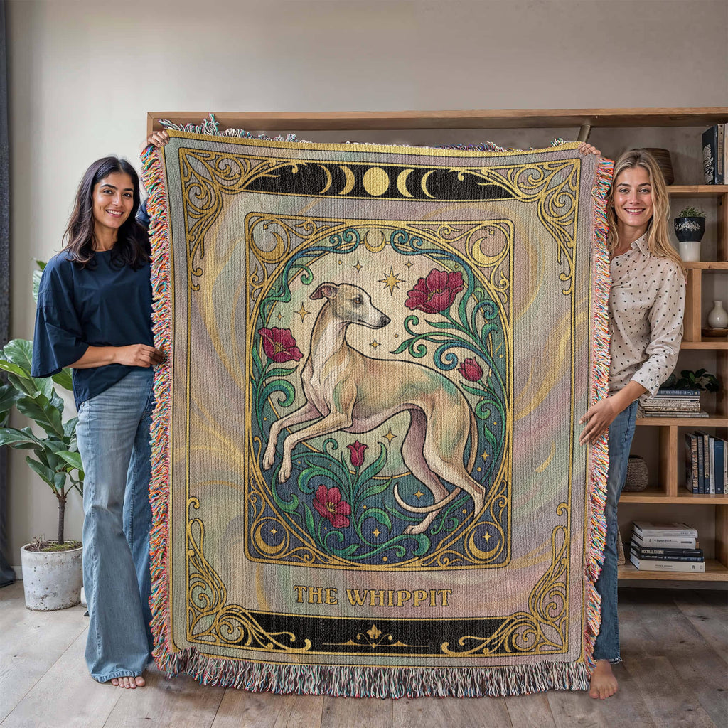 🐾 Woven Blanket Tarot card - Whippit Marble