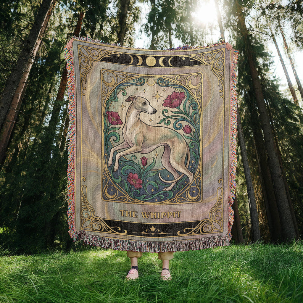 🐾 Woven Blanket Tarot card - Whippit Marble