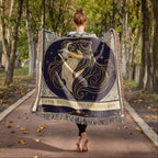 🐾 Woven Blanket Tarot Card - Australian Shepard Profile