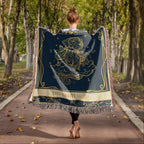 🐾 Woven Blanket Tarot Card - Great Dane Floating