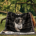 🐾 Woven Blanket Tarot Card - French Spaniel