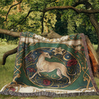 🐾 Woven Blanket Tarot Card - Whippit stained glass ediiton