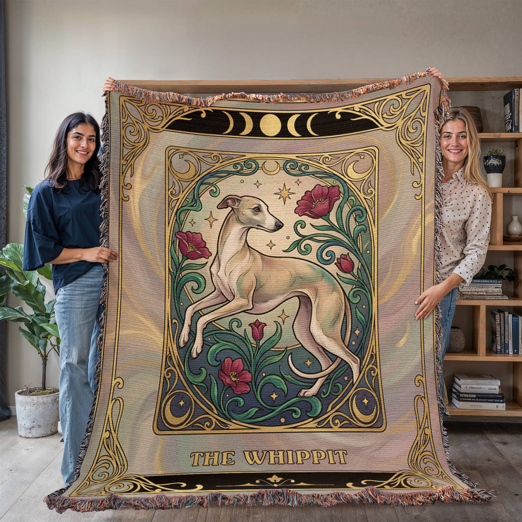 🐾 Woven Blanket Tarot card - Whippit Marble