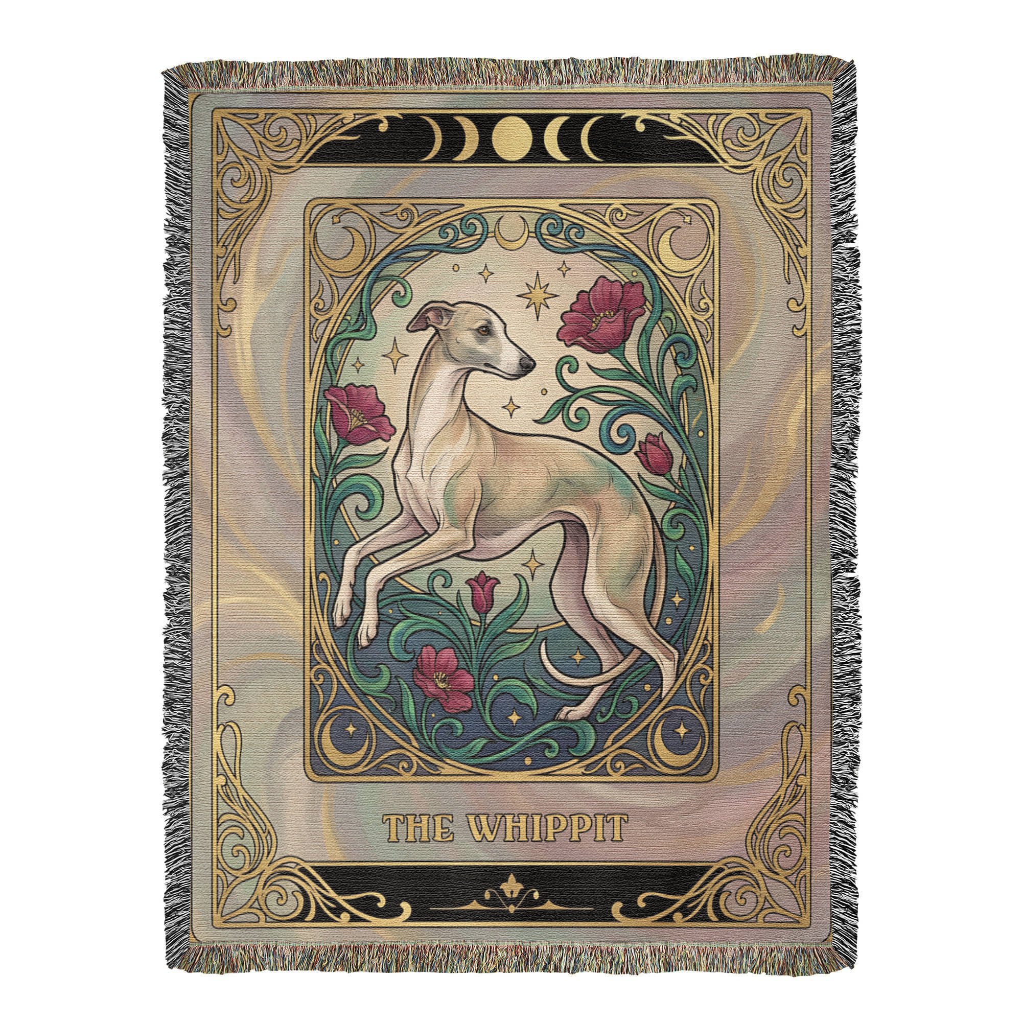 🐾 Woven Blanket Tarot card - Whippit Marble