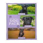 🐾 Dog Pack Fleece Blanket — Celebrate Your Whole Canine Family