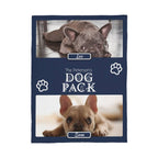 🐾 Dog Pack Fleece Blanket — Celebrate Your Whole Canine Family