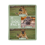"Dog Pack" Personalized Photo Collage Sherpa Blanket - Multi-Dog Gift