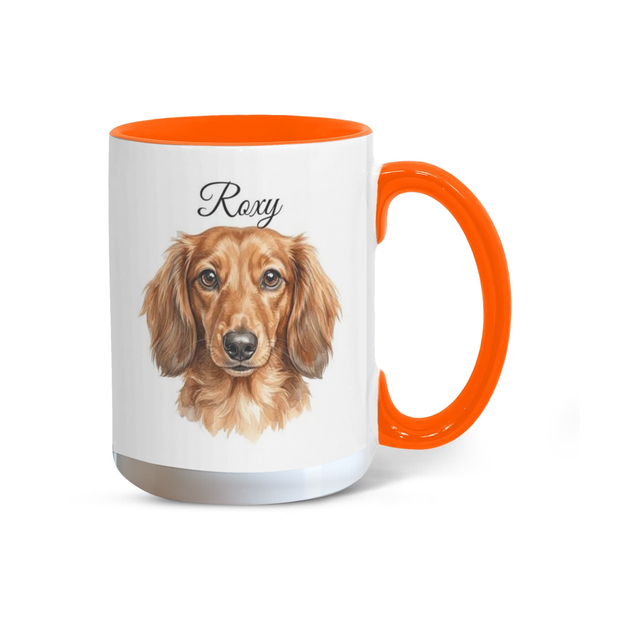 "Best Dog Dad Ever" Custom Water color Pet Portrait Coffee Mug