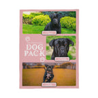 🐾 Dog Pack Fleece Blanket — Celebrate Your Whole Canine Family
