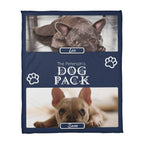 🐾 Dog Pack Fleece Blanket — Celebrate Your Whole Canine Family