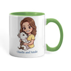 I Wish I Could Rescue All the Dogs – Chibi Style Pet Portrait Coffee Mug